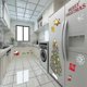 thumbnail image 4 of Pegatinas navideñas de copos de nieve para ventanas de vidrio, calcomanías navideñas, decoraciones navideñas, calcomanías de renos de Papá Noel y copos de nieve para fiestas, 4 of 5