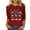 Xmas-Wine, variant on AGWOLF Crewneck Sweatshirts for Women Ugly Christmas Plus Size Long Sleeve Shirts Red Wine Glass Graphic Xmas Pullover