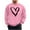 Pink1, variant on tarylea Mens Cute Heart Printed Sweatshirts Long Sleeve Crew Neck Pullover Casual Spring Loose Comfy Festival Tops
