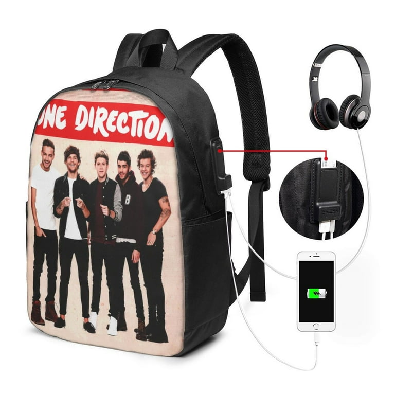 One Direction バッグ One Direction Backpack For Men Women Teen , Water Resistant Casual