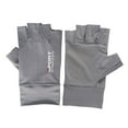 thumbnail image 1 of Thin Gloves Lightweight Durable Protective Sun Protection Gloves Men Half s Men for Climbing Riding Outdoor Sports All Half Gray, 1 of 10