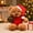 D-TOYS-2D, variant on Hkapeg Christmas Cute Plush Toŷ Doll Christmas Decorations Soft Polyester Teddy Bear Figurine for Holiday Display 26x12x12cm Christmas Gift