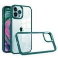 thumbnail image 1 of [PST] iPhone 16 Pro Max Hard Case, Transparent Back Hard PC Hybrid Case Cover, 1 of 1