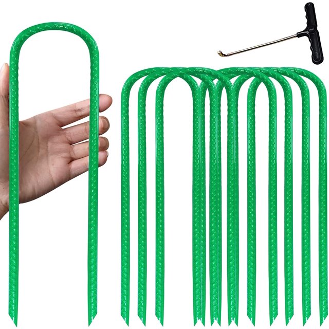 Eurmax Trampolines Stakes Wind Stake 12 Inch Heavy Duty Stake Safety