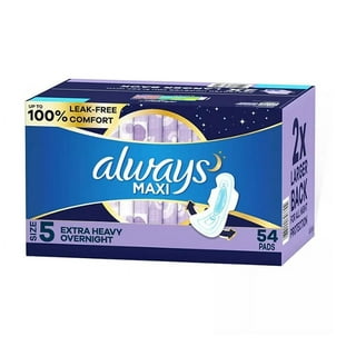Always Maxi Fresh Pads Size 4 With Wings 24 Count - Voilà Online