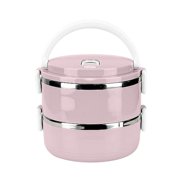 Stainless Steel Bento Lunch Box with Airtight Vent Lid and Thermal Insulation for Students