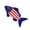 A, variant on Moocorvic 4th of July Decorations Fish Windsock,Patriotic Wind Sock Outdoor Hanging Decoration for Garden Yard Balcony Boat Deck Dock Patio Decor,39.37 Inch