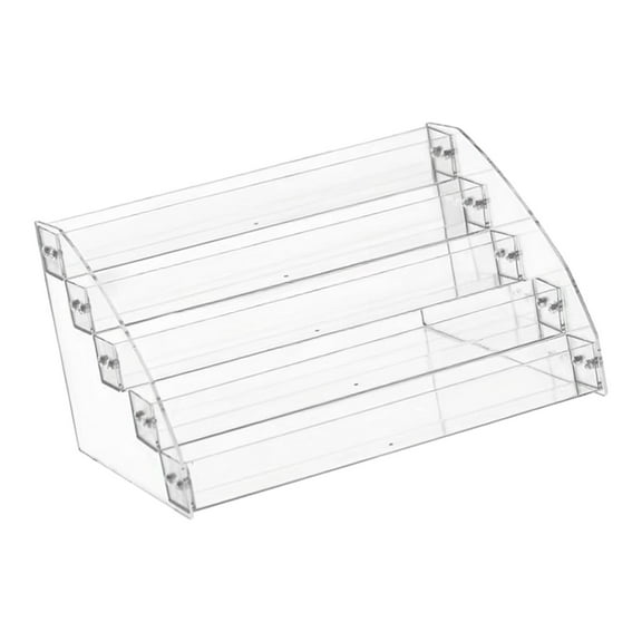 yotijay Acrylic Business Card Holder Display Stand Desktop Dispenser Office Supplies Toy 5 Tier