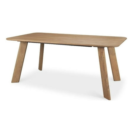 Welborn 72" Light Brown Wood Rectangular Dining Table