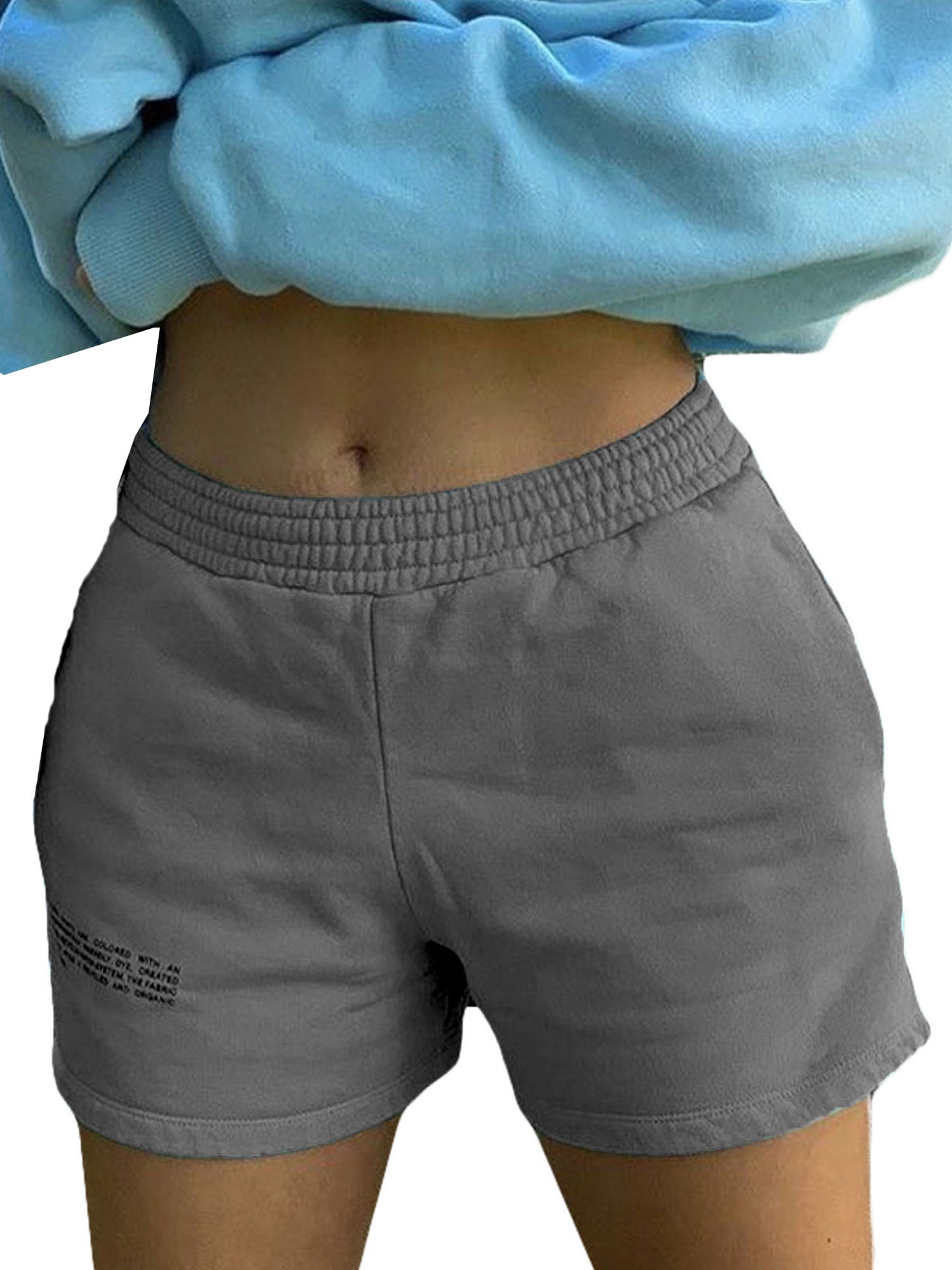 wide leg athletic shorts