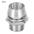 thumbnail image 2 of Galvanized Alloy Light Base,50pcs 5mm LED Holders LED Base LED Holders Sturdy Construction, 2 of 10