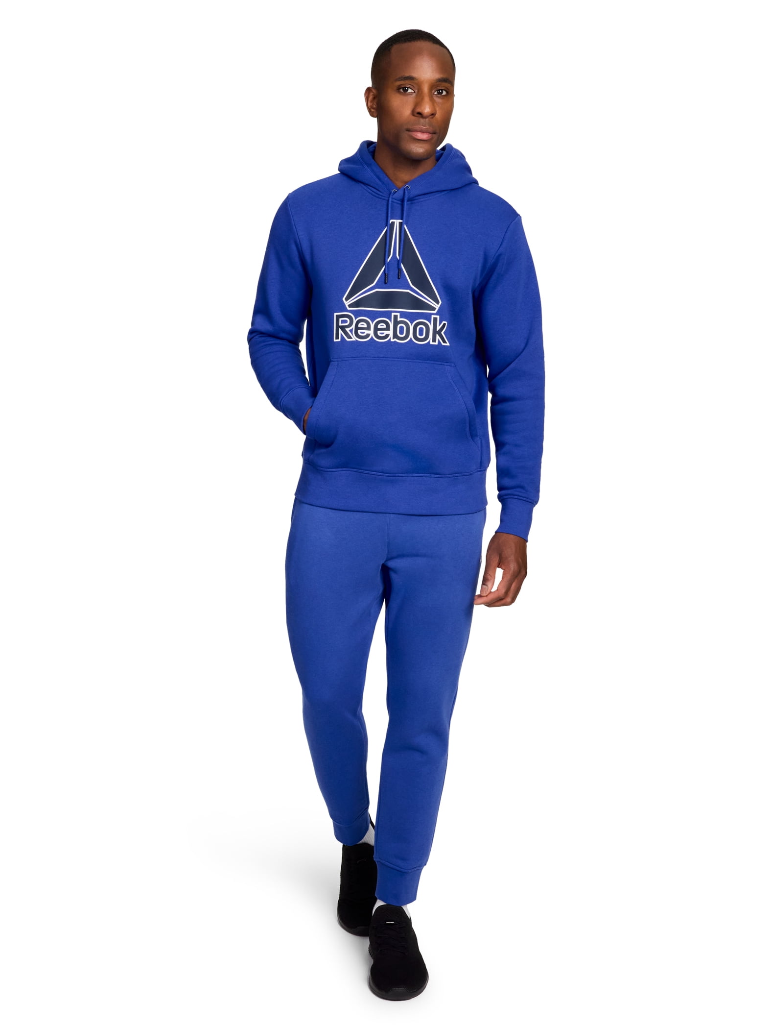 Reebok Men's and Big Men's Game Day Fleece Hoodie, Sizes XS-5XL