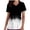 Black02, variant on Scrubs for Women, V Neck Short Sleeve Scrubs Tops Fashion Casual Floral Print Workwear T-shirts Work Uniform with Pockets