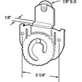 thumbnail image 2 of Closet Door Roller, Front, 1/8- in. Offset, 7/8- in. Nylon Wheel (2-pack), 2 of 2