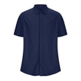 thumbnail image 3 of Mens Shirts Crewneck Short Sleeve Summer Beach Shirt Causal Stylish Gradient Graphic Tee Shirts Fashion Clothes, 3 of 6