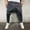 Gray, variant on Joggers for Men Cotton Drop Crotch Slim Fit Hippie Harem Pants Elastic Waist Hip Vintage Casual Pants Daily Party Outdoors Streetwear