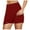 Red, variant on Fsqjgq Pleated Skirt Business Casual Skirts for Women Midi Skirt Bubble Hem Dress Tennis Skirts High Waisted Mini Skirt with Pockets Inner Shorts for Athletic Skorts Sports Running Pleated Skirt XL