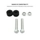 thumbnail image 3 of Paquete De 2 Topes De Parachoques De Goma Práctico Ajuste De Capó Parachoques Amortiguador De Capó Duradero Herramienta De Amortiguación De Capó A Prueba De Herrumbre Para Chevrolet Camaro Para Buick matsuzay VI003442-00, 3 of 7