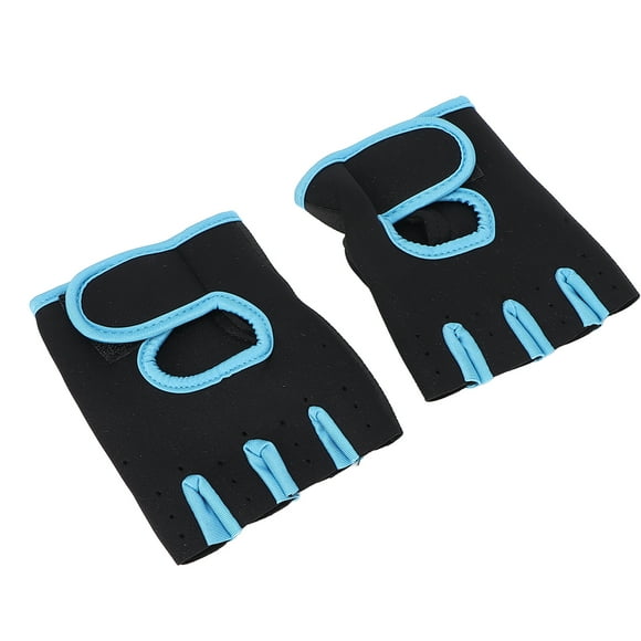 Exercise Gloves, Skin Friendly Compression Protection Soft Elastic Workout Gloves for Weightlifting for Pull Ups M
