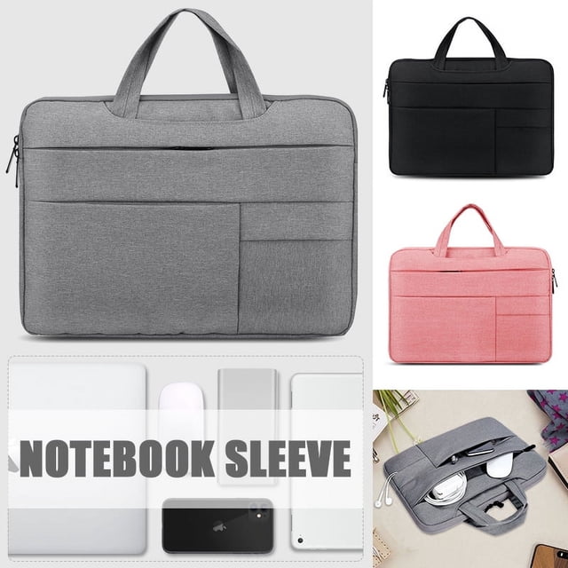 Dsseng Laptop Bag for Men Women Slim Light Business Briefcase Messenger Bag Portable Computer Carrying Sleeve Case Hidden Handle Fits 15.6 Inch Laptop