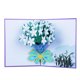 thumbnail image 1 of Naiovety Navidad Año Nuevo tarjeta de felicitación 3D Pop-up Flor hecha a mano Postal Tarjetas de felicitación Día de San Valentín Tarjeta de Kits de decoración para fiestas Narciso Naiovety JR0981-04, 1 of 1