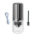 thumbnail image 4 of Molinillo de café eléctrico Macarena USB Grosor ajustable para el hogar Gris molido espresso, 4 of 8