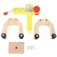 thumbnail image 2 of Crane Construction Play Set, Wooden Crane Toy Set Unique  for Children, 2 of 7