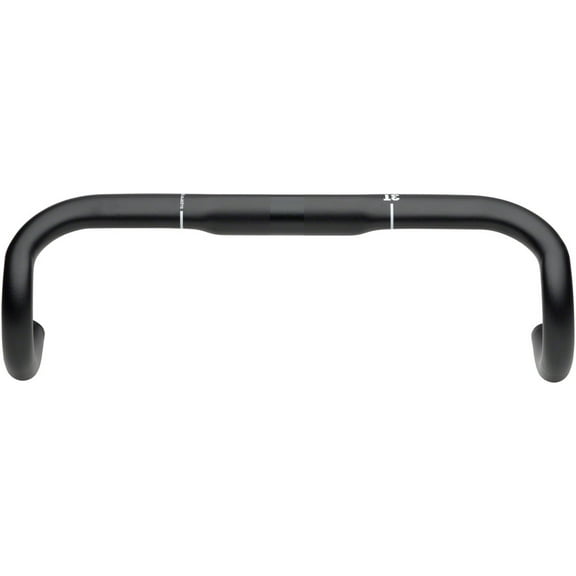 3T Superergo Pro C-C Hood Road Bicycle Handlebars - 31.8 (Black with white accents - 42)