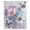Multi, variant on Pink Blue Floral Semi Sheer Curtains Drapes for Living Room,Bedroom,French Doors Window 96 Inches Long,Butterflies Vintage Oil Painting Wooden Rod Pocket Chiffon Curtain Drapery Voile Draperies Panel