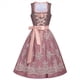 thumbnail image 1 of Vestido Dirndl Alemán para Mujer, Disfraz de Oktoberfest Bávaro para Halloween y . Rosa L, 1 of 10