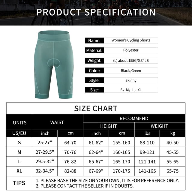 Pantalones cortos de ciclismo para mujer, transpirables, acolchados, para ciclismo de carretera