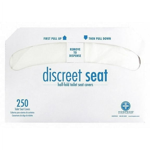 Hospeco Toilet Seat Cover,5000,White,PK20 DS-5000