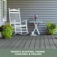 thumbnail image 4 of KILZ Porch & Patio Latex Floor Paint, Interior/Exterior, Low-Lustre Enamel, Slate Gray, 1 Gallon, 4 of 6