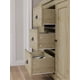 thumbnail image 4 of Kitchen Sideboard Cabinet Buffet with Heavy Duty Wooden Structure, 3 Drawers and 2 Doors with Ample Storage Space, 4 of 5