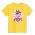 thumbnail image 3 of Hiijoy Big Girls Mother's Day T-Shirt Short Sleeved Cotton T Shirt for Kids, Sizes 1-9, 3 of 3