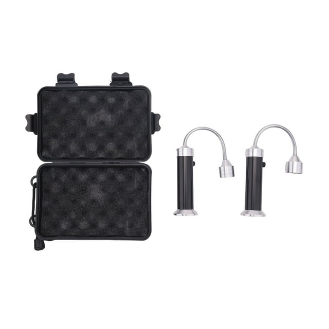 2 Pack Lumière de Barbecue Magnétique Réglable à 360 Degrés Lumière de BBQ Résistante aux Intempéries Lumières de Grill Extérieur Accessoires de BBQ Ensemble d'Outils