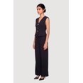 thumbnail image 3 of Women's Metallic Button Front Crepe Knit Waistcoat, 3 of 4