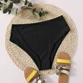 thumbnail image 4 of Sngxgn Women's Bikini Bottom Full Coverage Swim Briefs(Black,S), 4 of 4