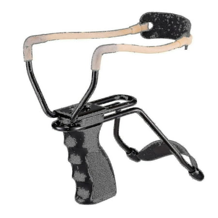 High Velocity Sling Shot With Wrist Support For Outdoor Hiking Hunting
