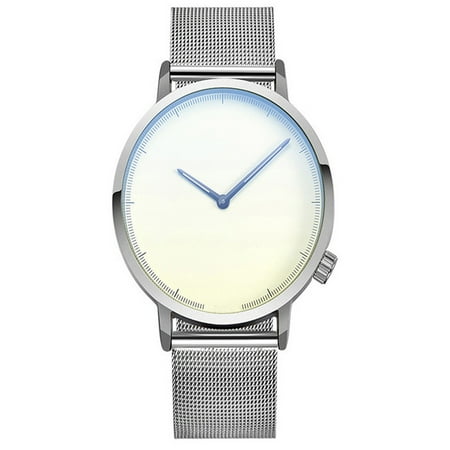 Royalbelle Men Business Style Stylish Simple Steel Watchband Quartz ...