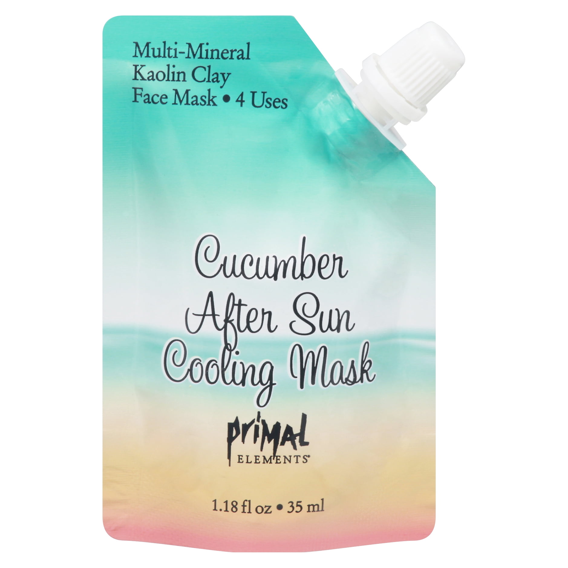 Primal Elements MASKCUC Cucumber After Sun Cooling Face Mask