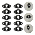 thumbnail image 4 of 10 PCS Iron Speaker Hanger Plate Connector for Sound Box Audio Speaker Supply, 4 of 6