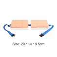 thumbnail image 2 of Tabla flotante de natación EVA ajustable para entrenamiento acuático, 2 of 8