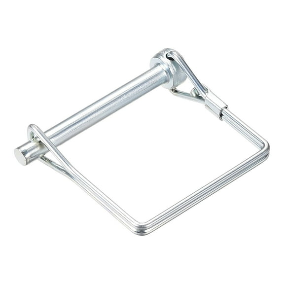 Shaft Locking Pin 6mm x 55mm Coupler Pin for Farm Trailers Wagons Lawn Garden in Square