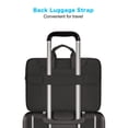 thumbnail image 4 of Bolso de hombro para portátil MOSISO 360 Protective 15-15.6 pulgadas negro, 4 of 9