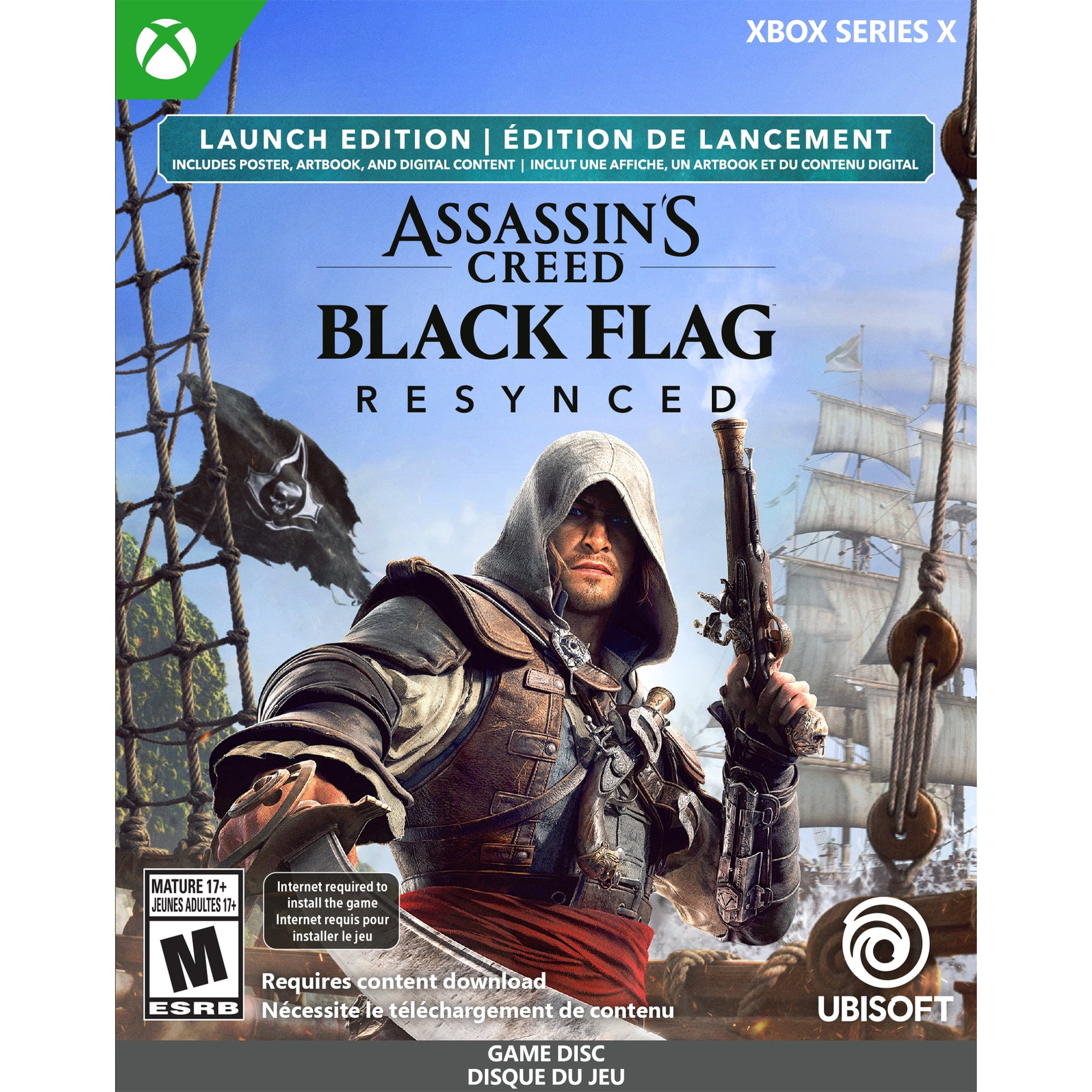 Assassin's Creed Black Flag Resynced Wal Mart Edition - Xbox Series X Game