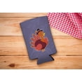 thumbnail image 2 of Fall Party Supplies Thanksgiving Turkey Pilgrim 12-Pack Ultra Slim Can Thermocoolers, 2 of 8