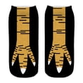 thumbnail image 1 of Calcetines de pies de pollo calcetines blandos portátiles para el regalo de cumpleaños de la boda del festival Negro Amarillo, 1 of 8