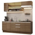 thumbnail image 1 of Cocina Integral 240cm Marrón Glamy Madesa 03, 1 of 5