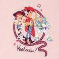 thumbnail image 6 of Disney Toy Story Toddler Girls' 2-Piece T-Shirt and Skort Set Woody Buzz Pink, 6 of 6